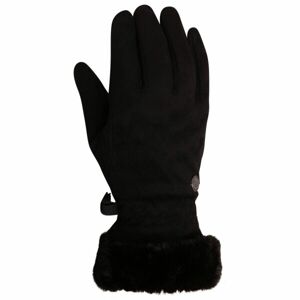 Willard ENLIA Dámské prstové rukavice, černá, velikost M