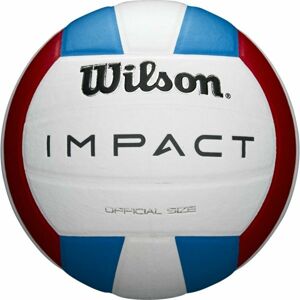 Wilson IMPACT Volejbalový míč, bílá, veľkosť 5