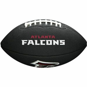 Wilson MINI NFL TEAM SOFT TOUCH FB BL AT Mini míč na americký fotbal, černá, velikost UNI