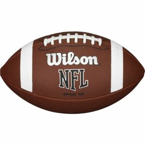 Wilson NFL OFF FBALL BULK XB Míč na americký fotbal, hnědá, velikost UNI