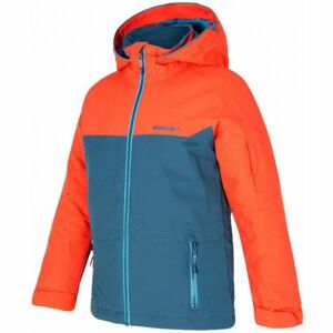 Ziener AFELIX ORANGE oranžová 116 - Dětská lyžařská bunda